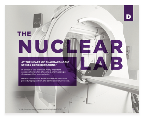 Download the nuclear lab workflow with dipyridamole brochure