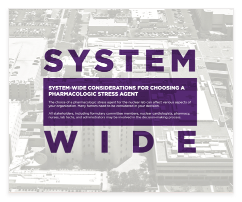 Download the systemwide pharmacologic stress considerations brochure